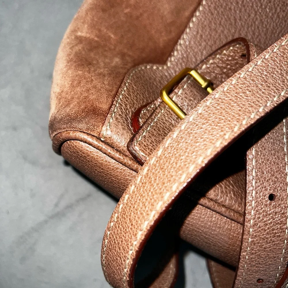 Rare Vintage 1970s Gucci Mini Bamboo Backpack - Picture 8 of 13